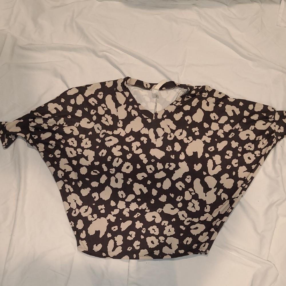 Leopard Print Women's Top